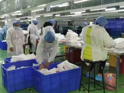 佛山市總工會慰問防護用品生產一線職工